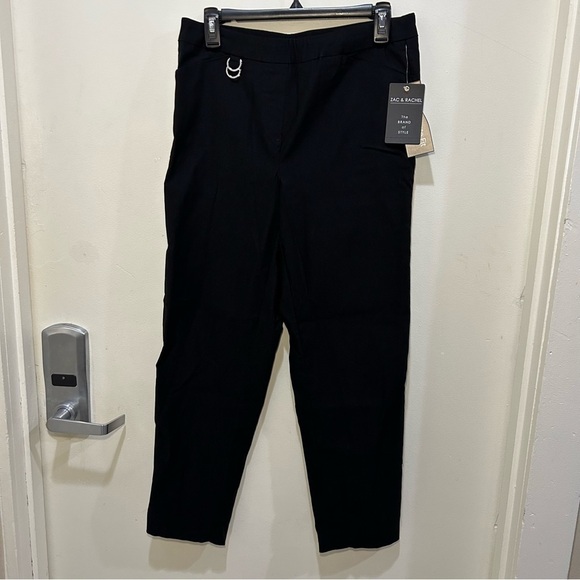 NWT Zac & Rachel The Ultimate Fit Black Dress Pants Size 8 - Picture 1 of 8